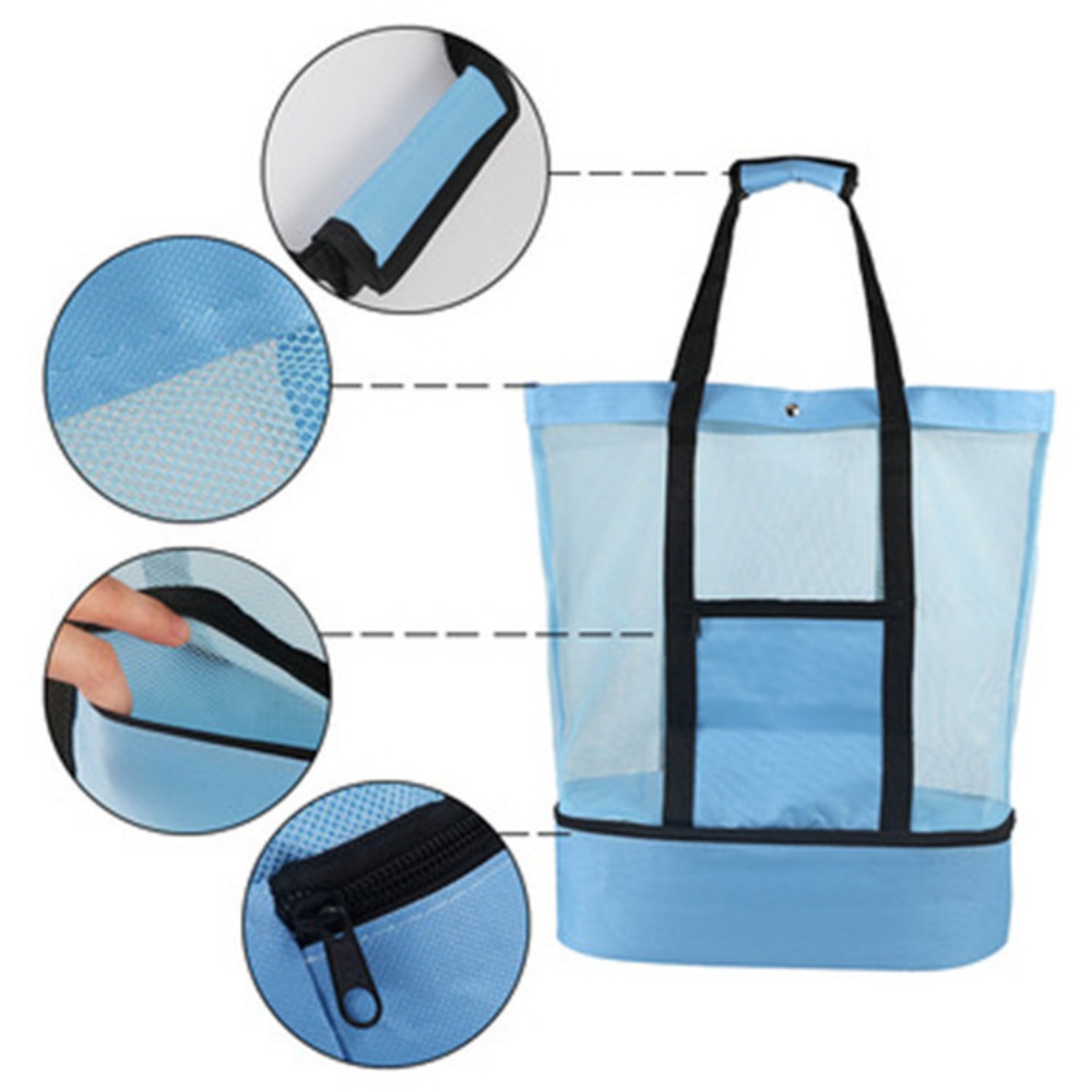 1pc Multifunctional Thermal Co - Tote Bag Beach recension och pris
