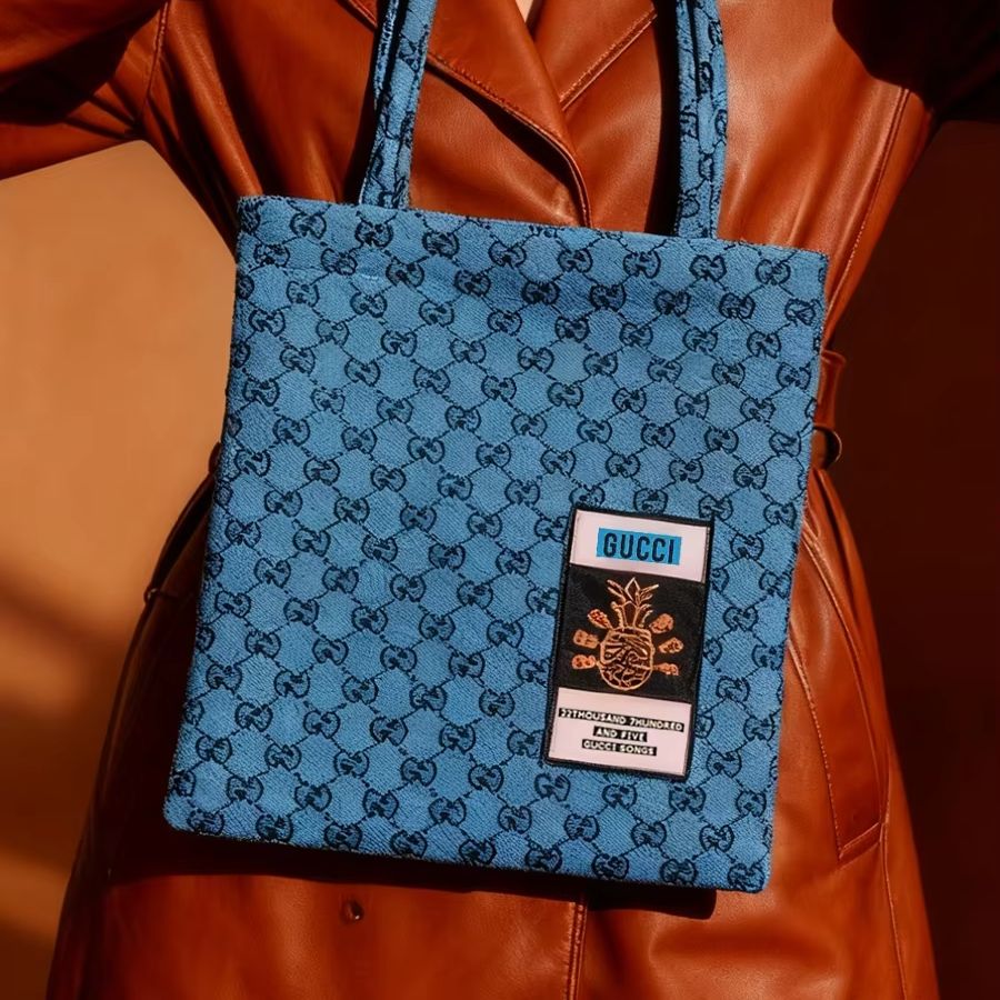 GUCCI bag Womens Canvas Tote B - Tote Bag Beach recension och pris