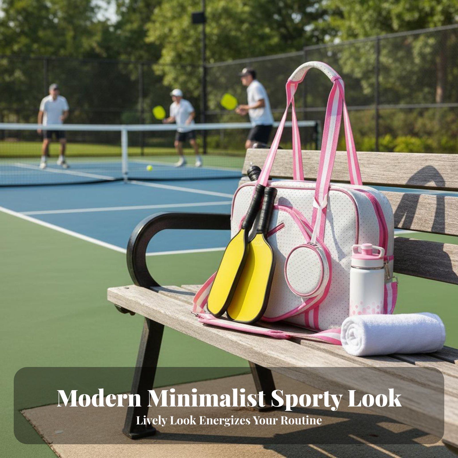 Pickleball Paddle Holder Bag B - Tote Bag Beach recension och pris