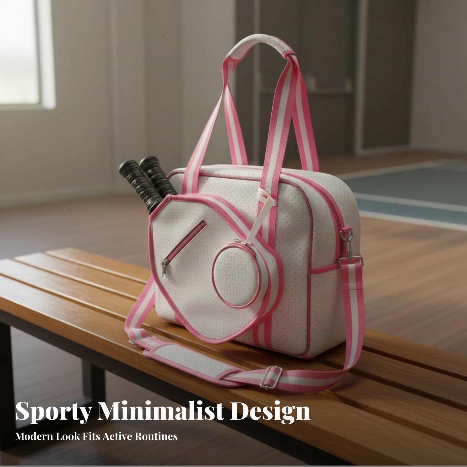 Pickleball Paddle Holder Bag B - Tote Bag Beach recension och pris